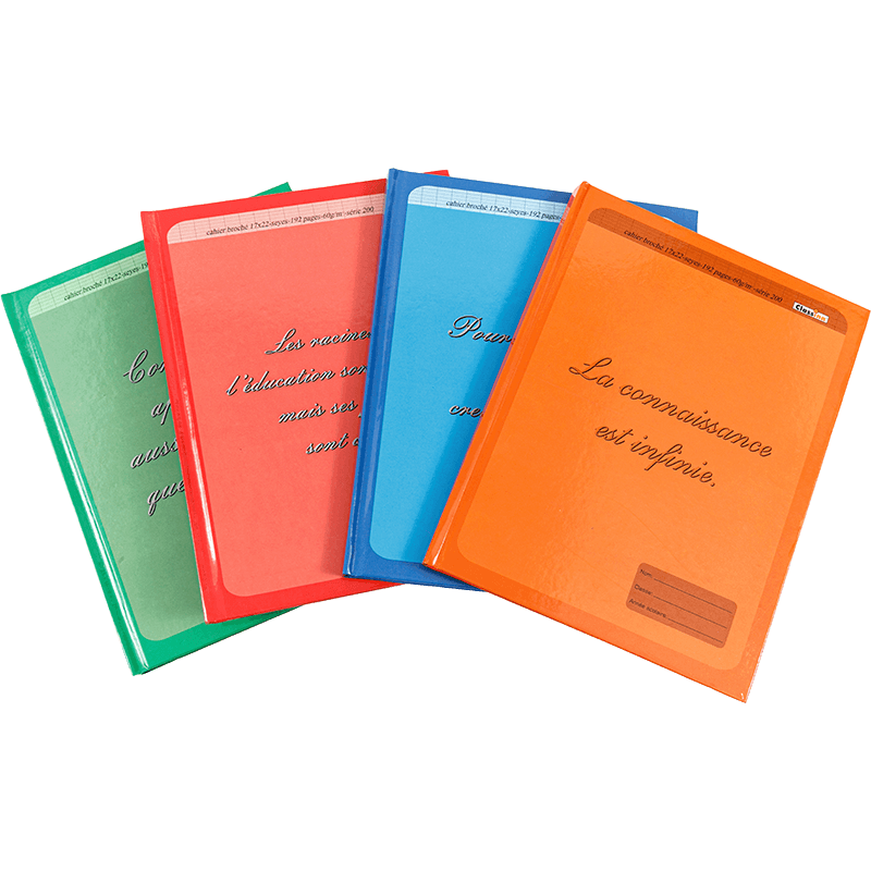 Buku Catatan Hardcover garis horizontal