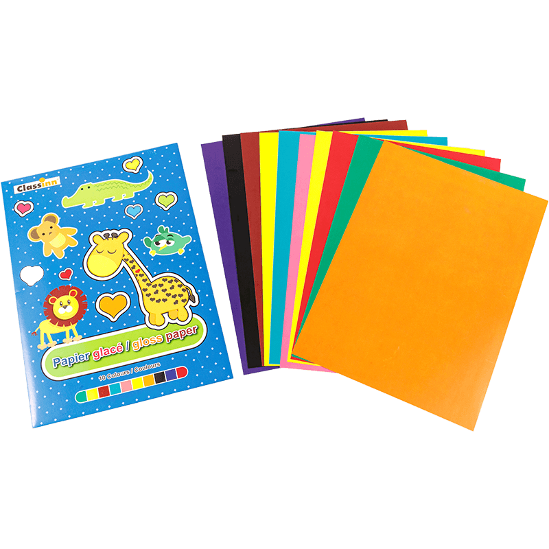 Membuat Kertas Warna-warni Karya Seni Kertas berwarna