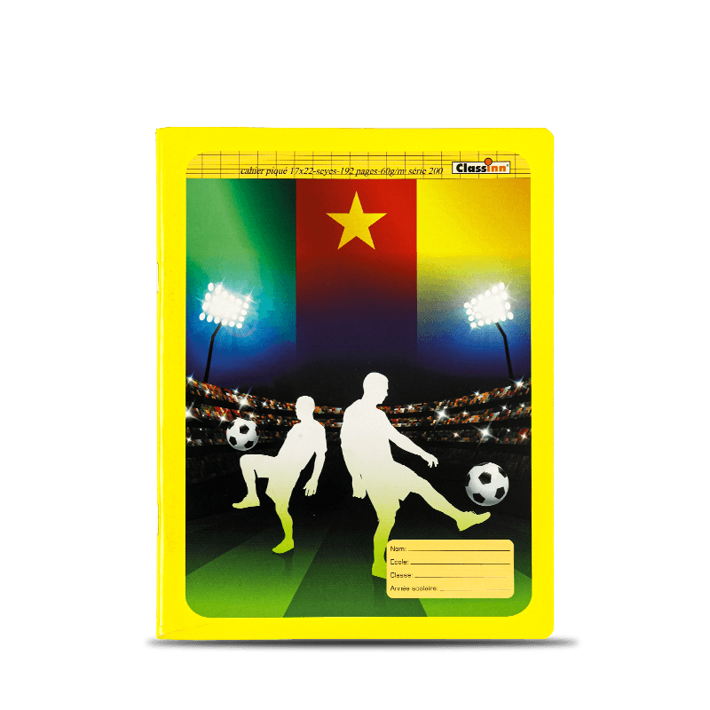 Buku Latihan Kuning dengan Pola Sepak Bola