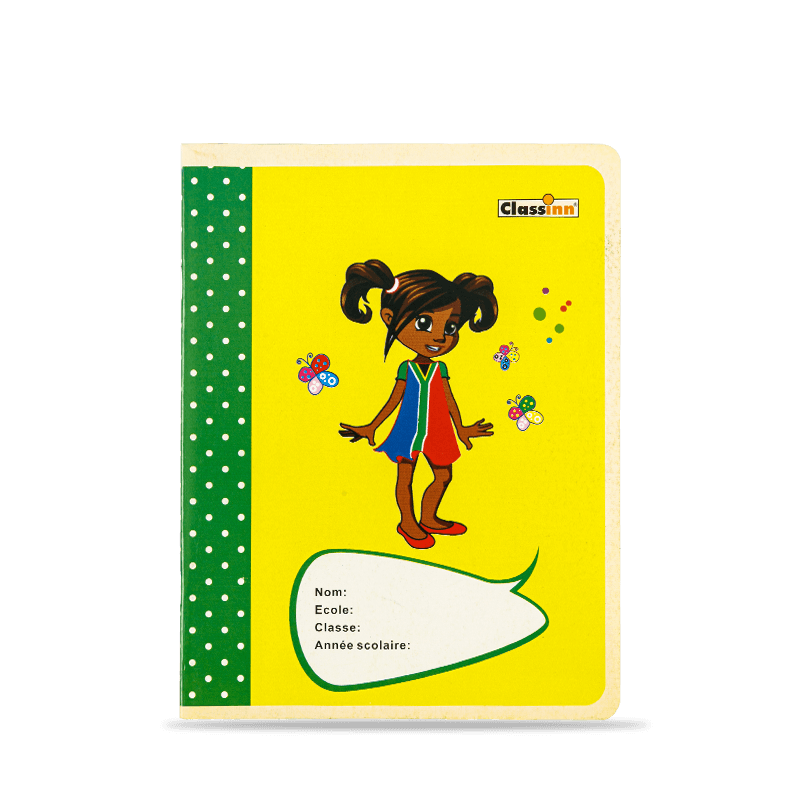 Buku Latihan Kuning Sampul Gadis Cantik